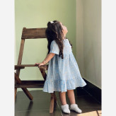 پیراهن عروسکی پفکی دخترانه مدل ترانه سایز 2، 4، 6